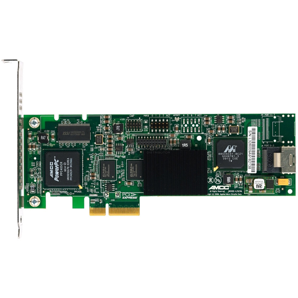 700-3260-10D AMCC 256MB PCI-E TO SATA II 4-PORT RAID CARD